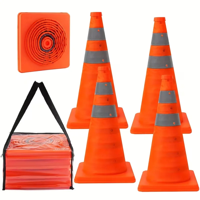 Cones de trânsito telescópicos - Road Traffic Cone avaliação e preço