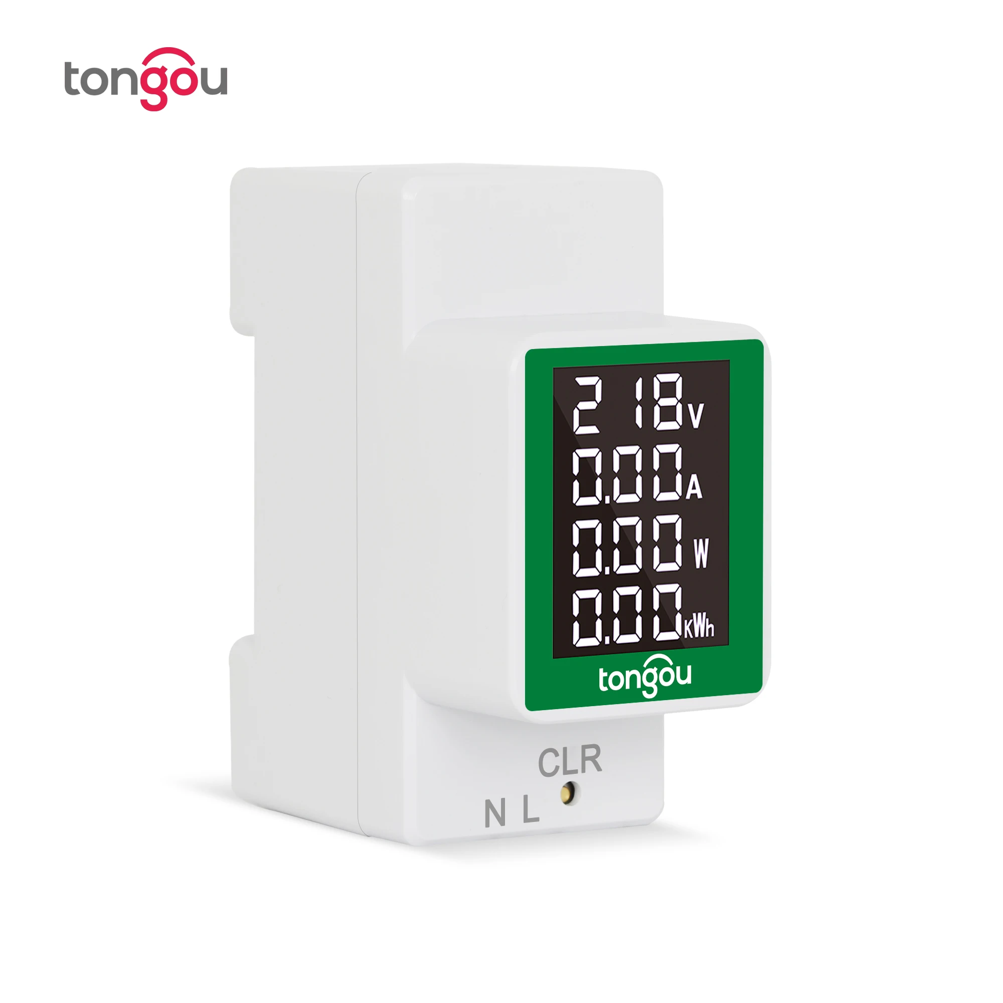 Wattmetro su guida Din voltmetro amperometro misuratore di potenza AC50-300V Volt Amp fattore di potenza tempo di tensione dell\'energia Monitor di