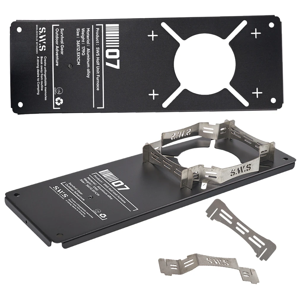 Camping IGT Table Board Multifunctional Portable IGT Table Plate Aluminum Alloy for SOTO 310/SWS Spider Stove Accessories