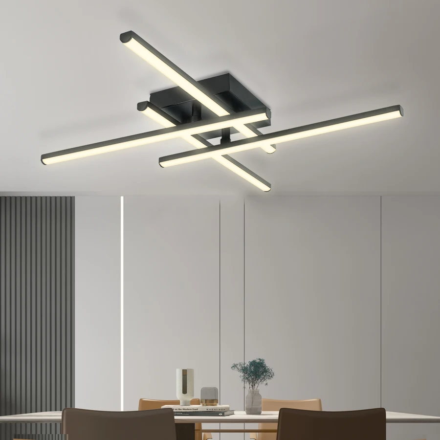 

Новые современные светодиодные потолочные светильники, потолочные светильники для гостиных, спален, кабинет, обеденные столы, светильники для комнат