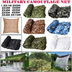 Military camouflage net hunting camouflage net garden gazebo net car awning white green black jungle desert color