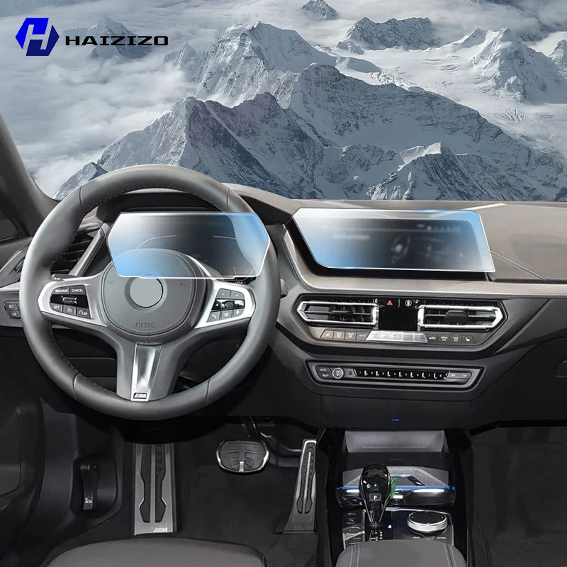 Für BMW Serie 2 F44 F45 2019-2023 LCD Bildschirm Anti fingerabdruck Matte TPU film Auto navigation screen protector film Zubehör