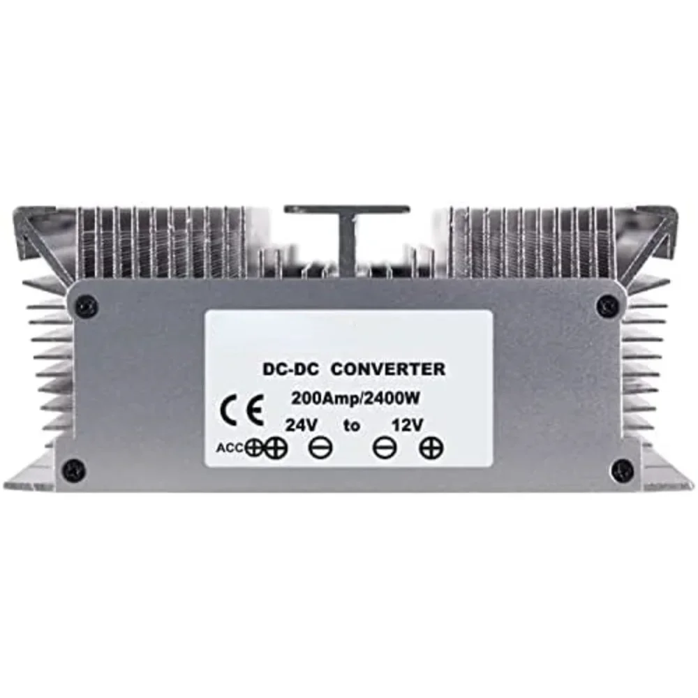 Imagem -03 - Step Down Conversor Regulador de Tensão dc Buck Transformer Fonte de Alimentação 24 v a 12 v 50a200a ce Impermeável