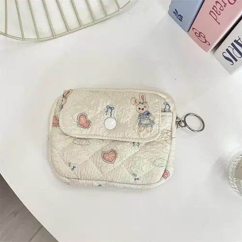 Cute Cartoon Small Travel Cosmetic Lipstick Earphone Card Portable Storage Bag Purse Women Gift Pouch In Make up Bags Organizer - Image 18