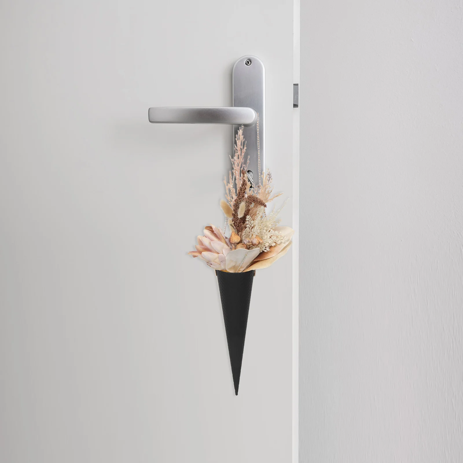 4 قطع صندوق زهور على شكل مخروطي مقاوم للماء حامل تغليف باقة محمول لتغليف الزهور الإبداعية للمناسبات الخاصة