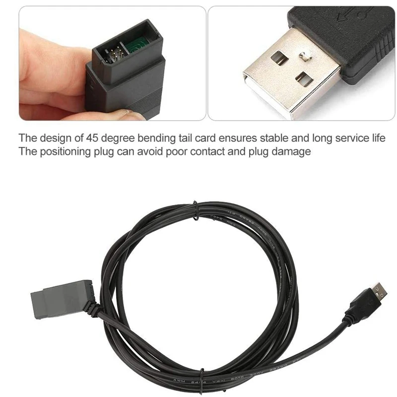 USB PLC Programming Cable Universal Communication CABLE Download Line 1AA01-0BA0 Is Suitable For Siemens LOGO Series