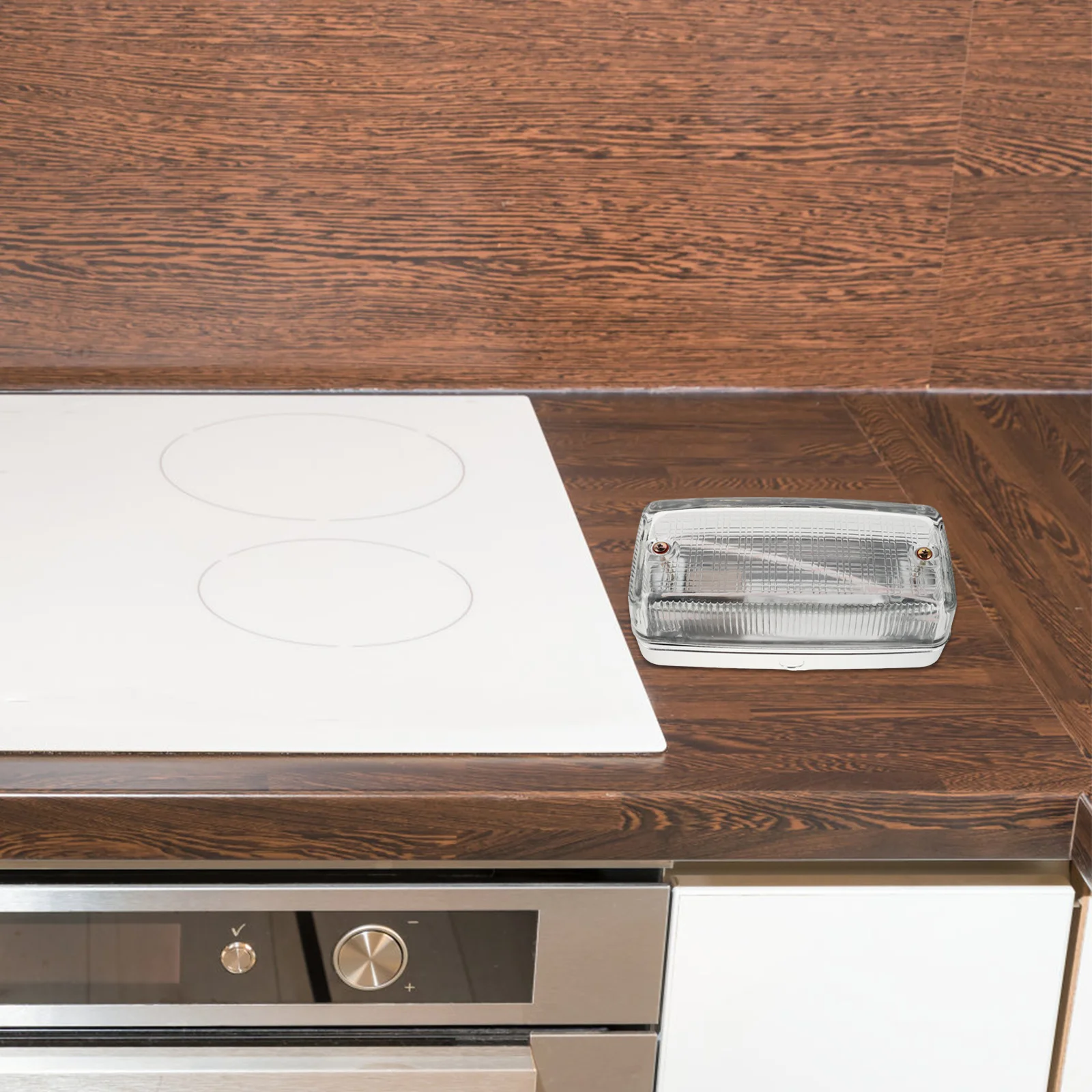 

Стеклянный абажур с металлическим цоколем для лампы, запасная часть вытяжки, противотуманная вытяжка, светильник, аксессуар для коммерческой кухни