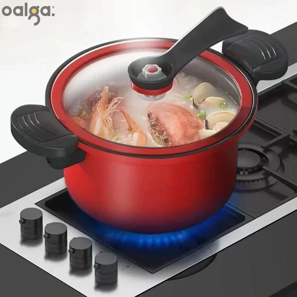 

Pressure Cooker 3.5L Soup Meat Pot Rice Cooker Pressure Canner Autoclave General Use Gas and Induction Cooker Three-dimensional