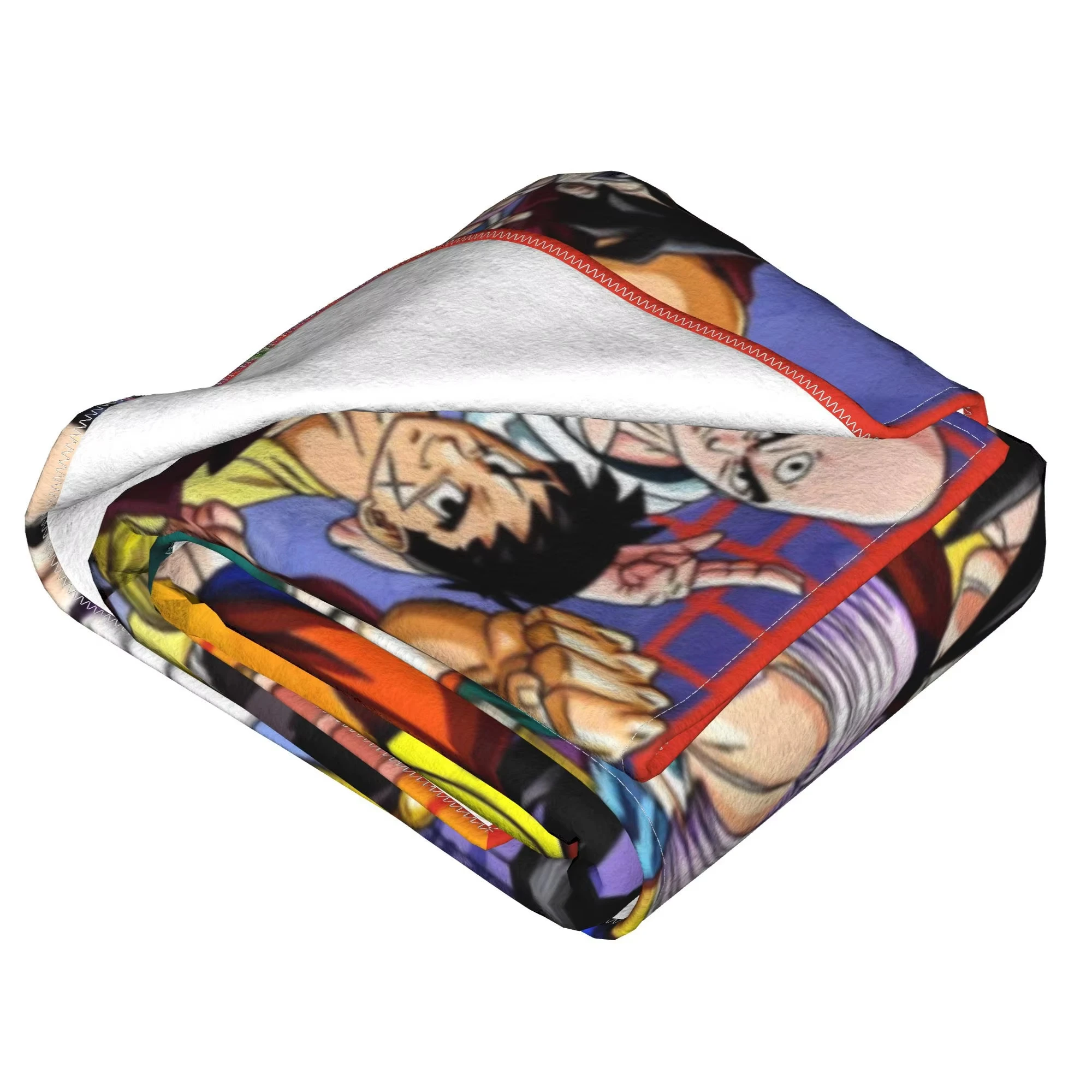 Dragon Ball Blanket Anime Goku Pattern Soft Throw Blankets for Bed Bedroom Quilt Air Conditioning Personalised Warm Bedspread view 5