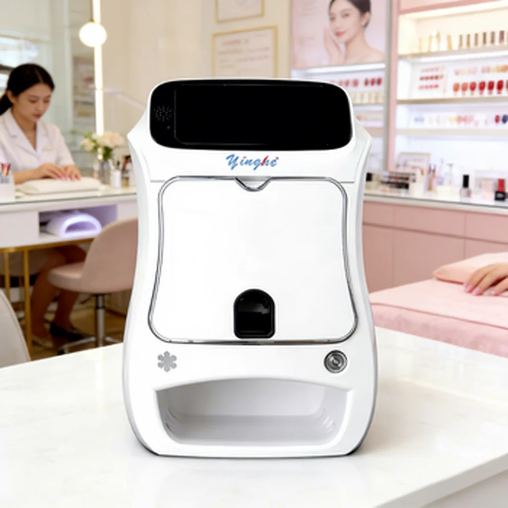 HD Touch Screen Nail Printer Wireless DIY Nail Art Equipment Fast Painting