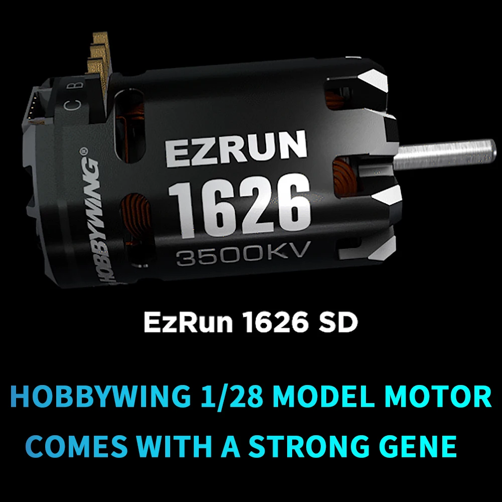 Hobbywing 1/28 Ezeun-mini 1626sd Inductive Motor Rc Remote Control Model Car High Speed High Torque 1626sd