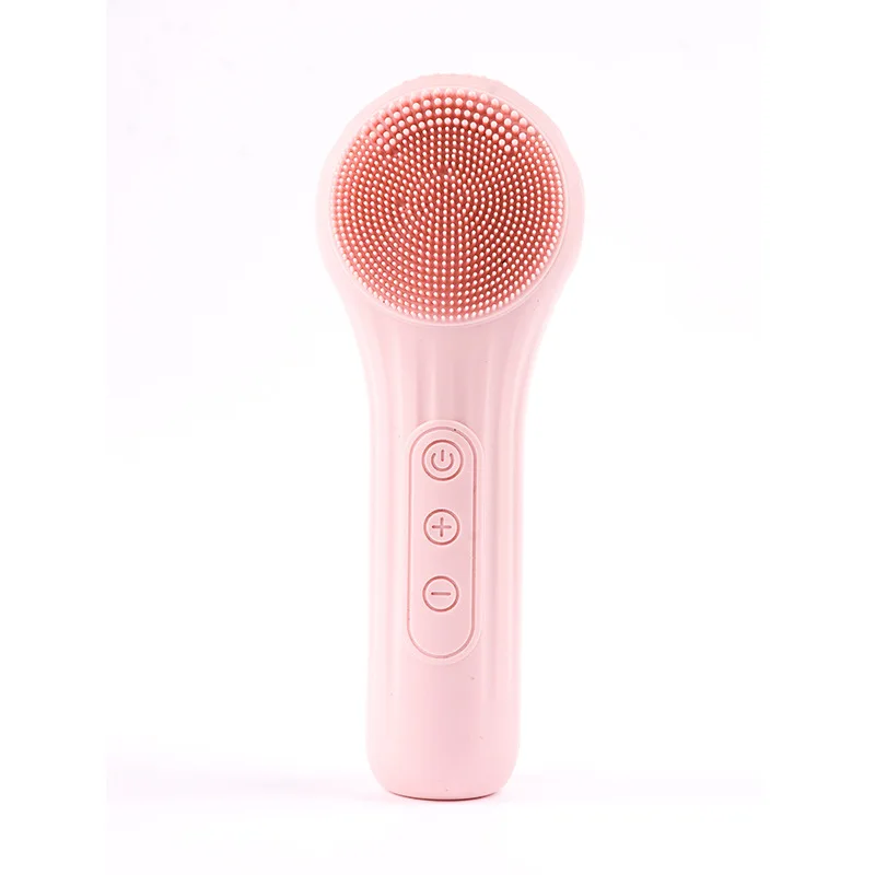 Silicone Electric Facial Cleansing Brush Photon Rejuvenation Facial Cleanser Waterproof Beauty Massager Facial Cleaning Brush