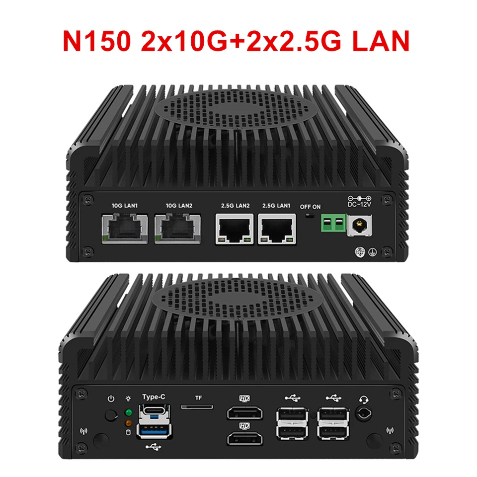 Topton Mini PC N355/N305/N95 16GB DDR5 512GB NVMe