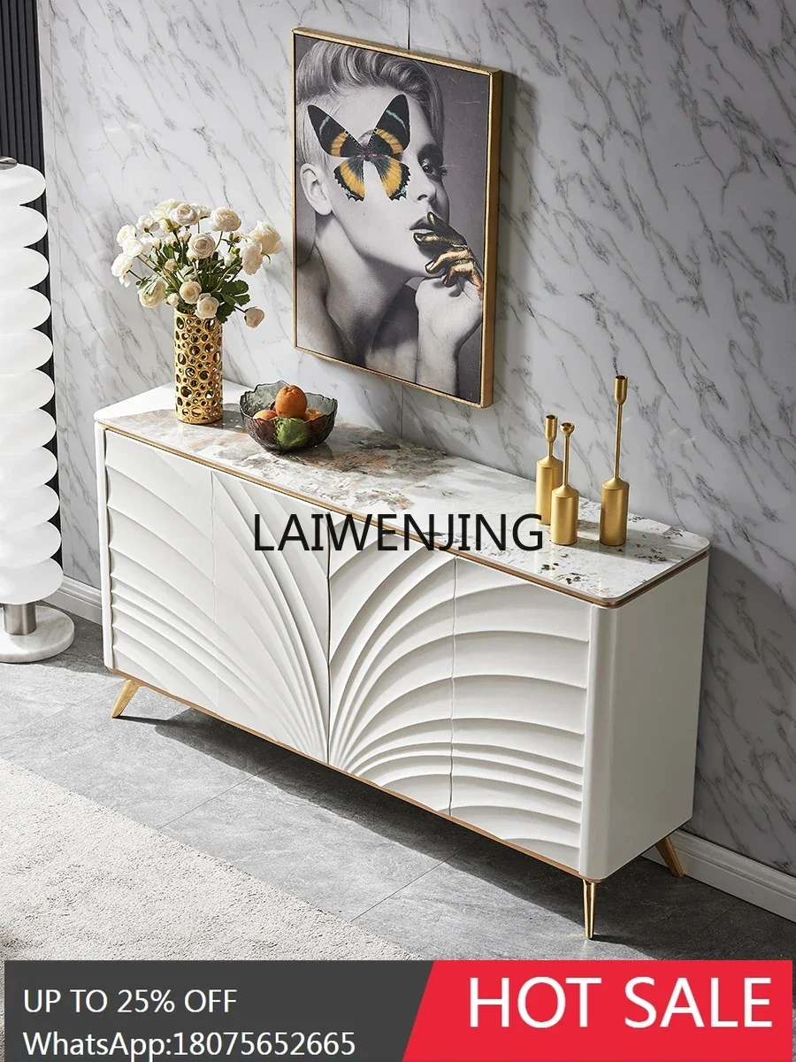 

SGF rock slab entrance cabinet, minimalist dining side, living room storage cabinet