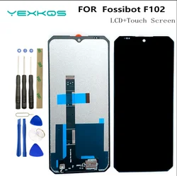 Original For 6.58 Inches For fossibot f 102 LCD 100% Tested For Fossibot F102 LCD Display Touch Screen Assembly Replacement