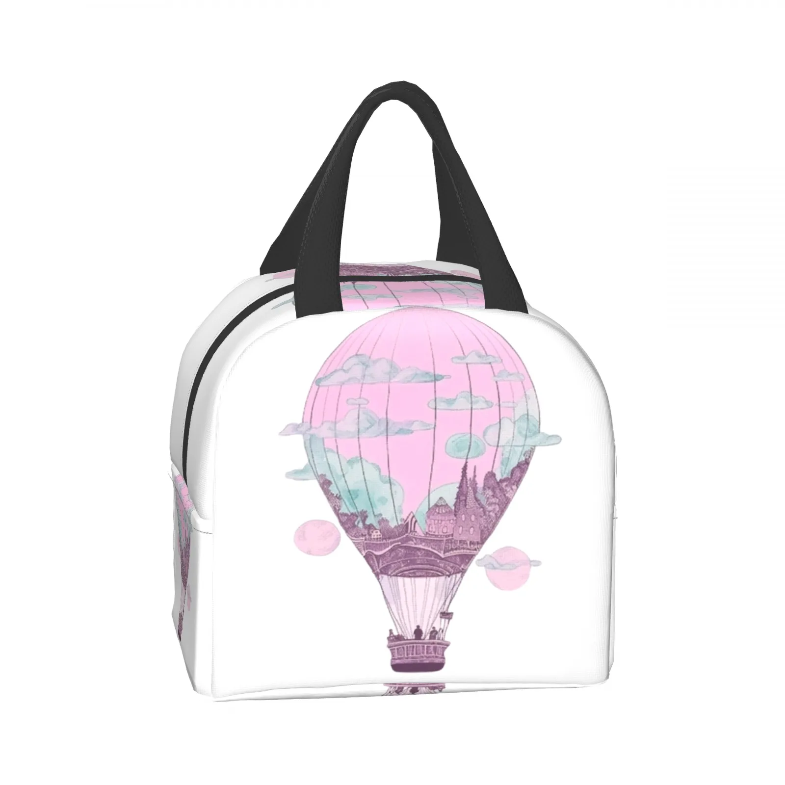 

Забавная городская сумка для обеда с воздушным шаром, охладитель, термоизолированные ланч-боксы для взрослых, офиса, детей, сумка для ноутбука, обратно в школу