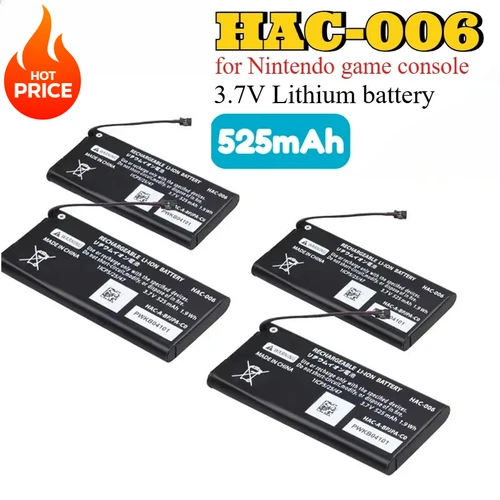 Batería de HAC-006 para Nintendo Switch Ns Joy-Con Joycon controlador 525mA AC 006 HAC-BPJPA-C0 HAC-015/016 HAC-A-JCR-C0 batería