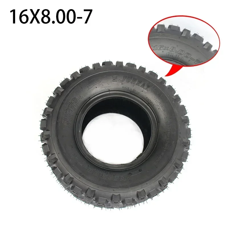 Higt 품질 16x8.00-7 ATV 50CC,90CC,70CC,110CC,125CC 외부 타이어에 맞는 진공 타이어 ATV 타이어