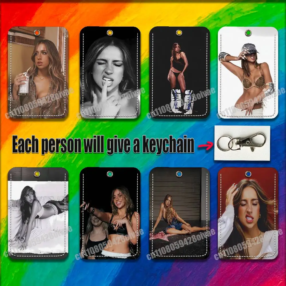 

T-Tate M-McRae So Close to What For ID Clips Credit Bank Access Water Card Holder Cover Decoration Bag Key Keychain