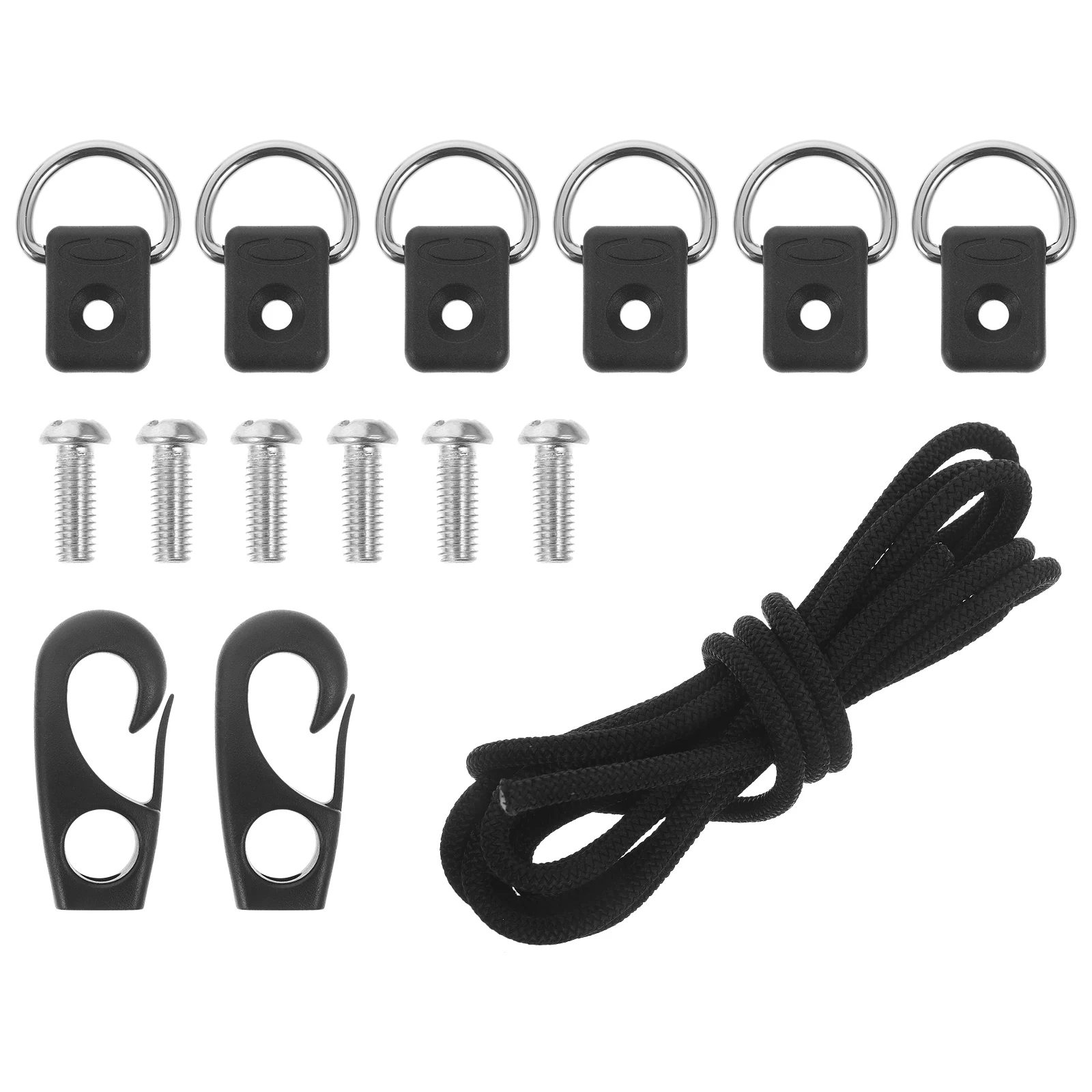 

1 set Kayak Cord Kit Marine Elastic Rope Dock Mooring Line Canoe Accessories Marine Elastic Rope Boat Ties Outdoor Sports