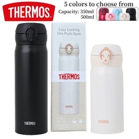THERMOS 350ml/500ml Vacuum Flask Stainless Steel Thermal Mug,6H Hot Cold Water Bottle,Leakproof Coffee for Office Outdoor Travel