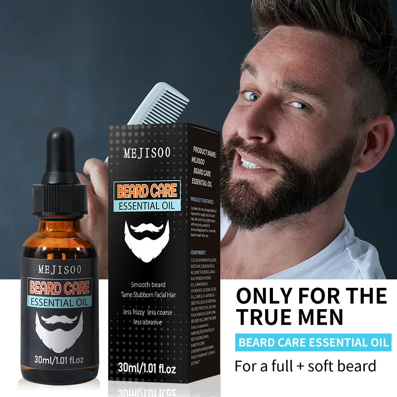 

Beard Essential Oil for Men - Bulk Wholesale: Soothe & Strengthen Facial Hair