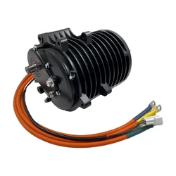 QSMOTOR J138A 70H V3 3000W PMSM Mid-Drive Motor With Internal Gears For Electric Motorcycle Moped Dirt Bike