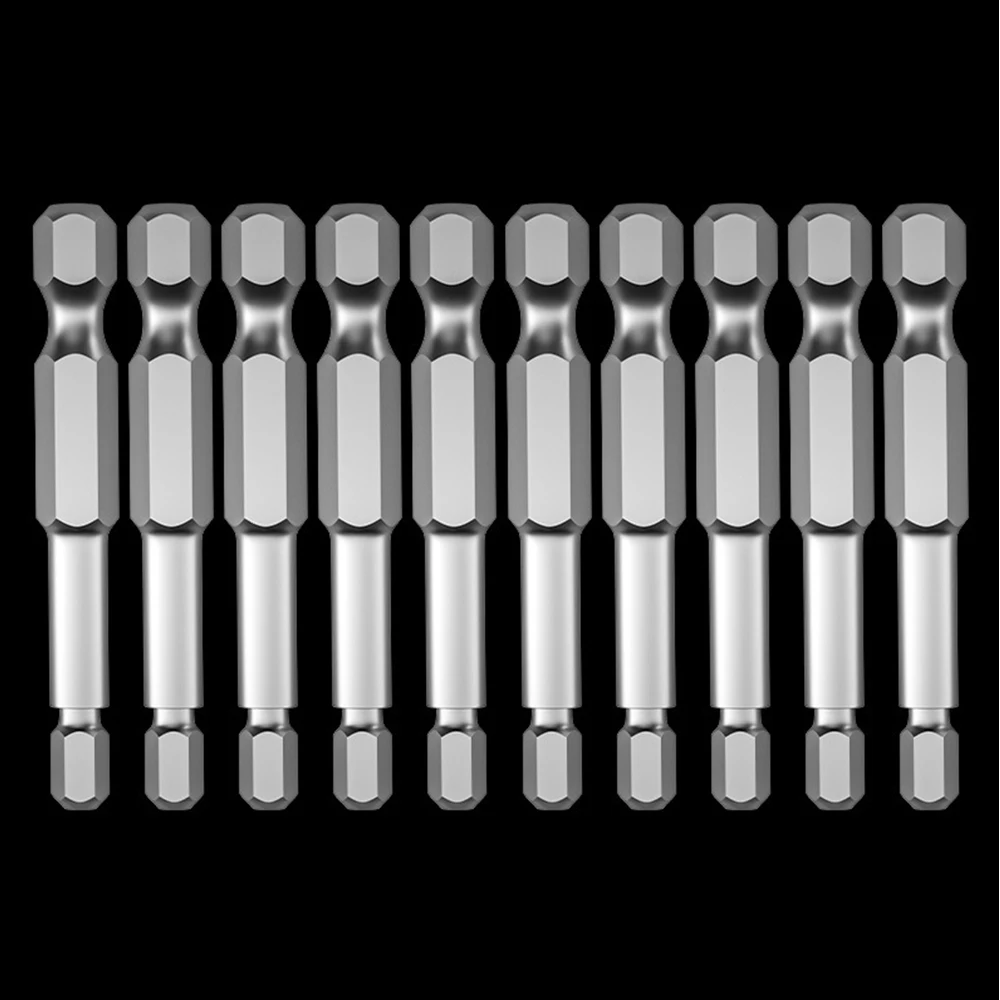 

9/10pcs Hex Head Allen Wrench Drill Bits Set H1.5-H10 Metric Allen Screwdriver Bits Magnetic Tip Hex Key Screwdriver Socket Bit