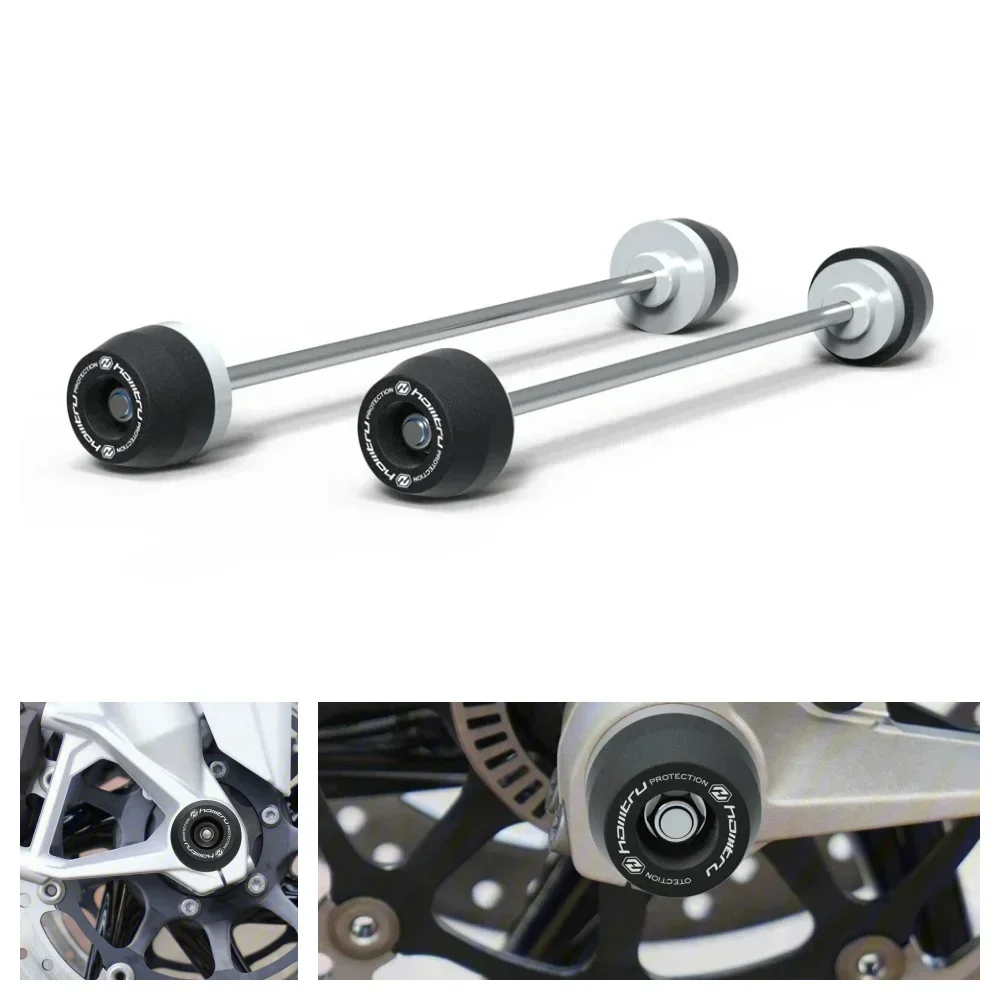 

For BMW S1000XR / Sport / Sport SE 2015-2019 Front Rear Axle Fork Crash Slider Motorcycle Wheel Hub Anti-Collision Block