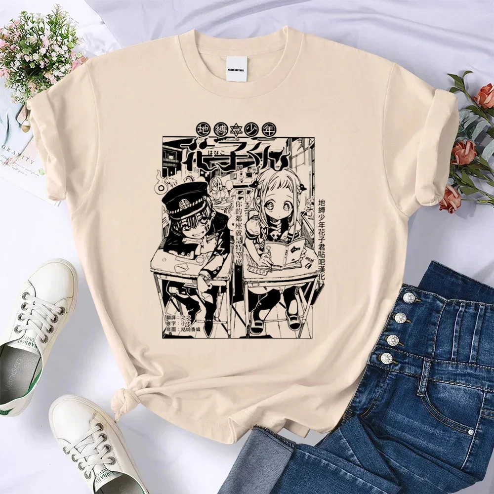 Toilet Bound Hanako Kun t-shirt korean clothes Y2k women streetwear Psychedelic Pop Culture top tees Y2k Vintage 2000s