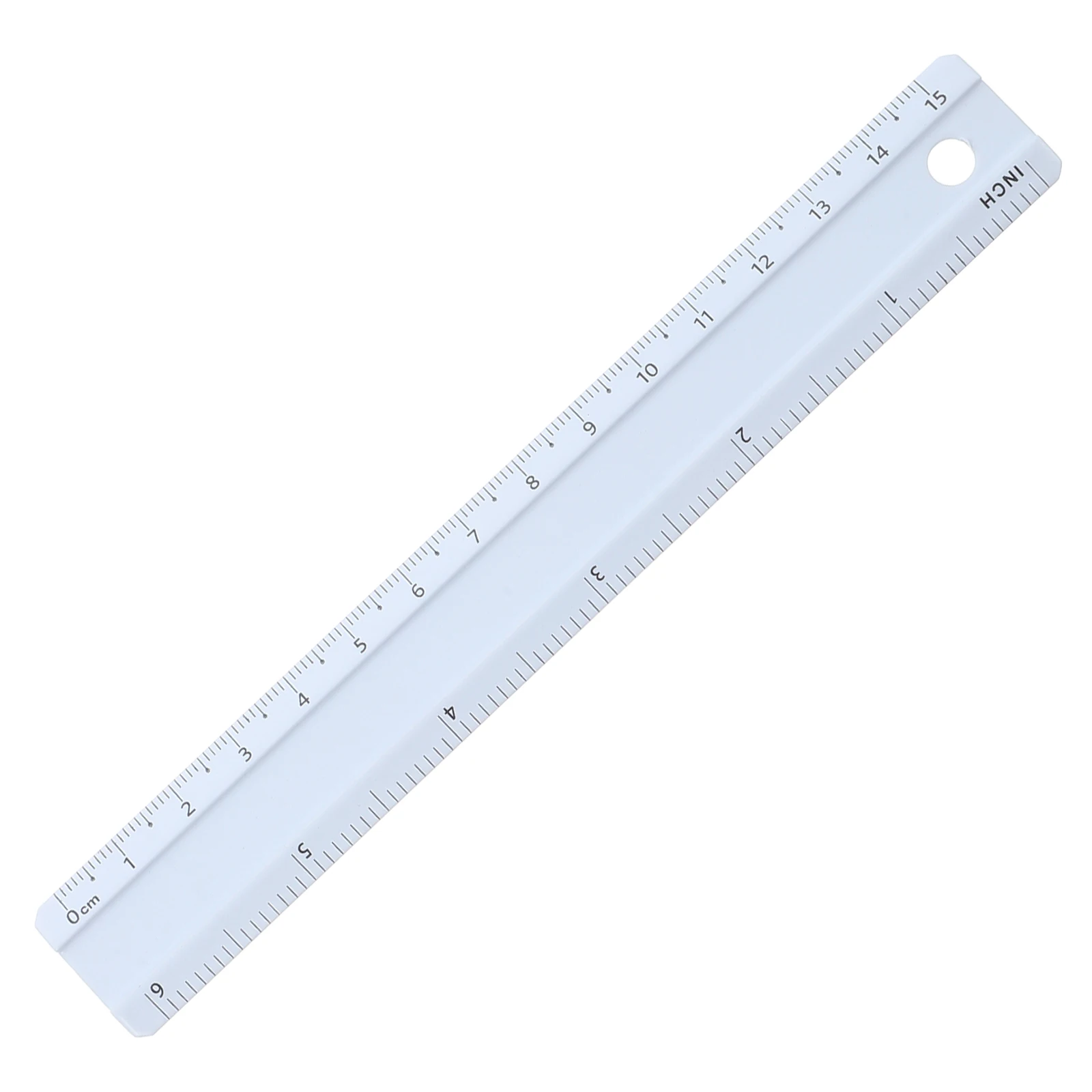 Aluminum Alloy High Precision 15Cm Multi-Functional Measuring Tool Cm Feet Scale Drafting Student Office Stationery Drawing Tool