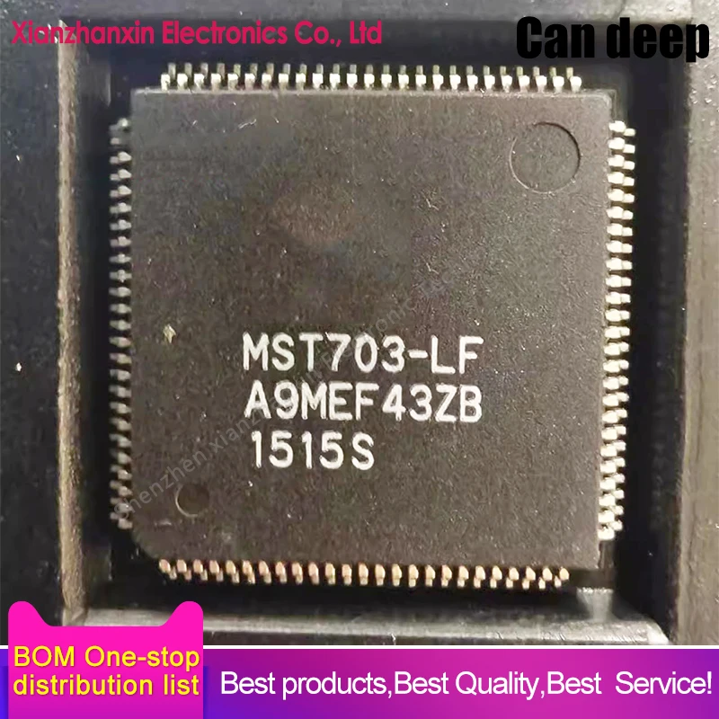 1pcs/lot MST703 MST703-LF LQFP100 LCD TV motherboard decoding chip