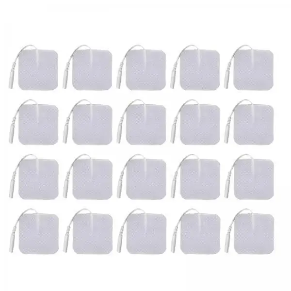 

Electrode Pads Non Woven Fabric Reusable Electro Medical Patch for Body Massager Muscle Stimulation Therapy