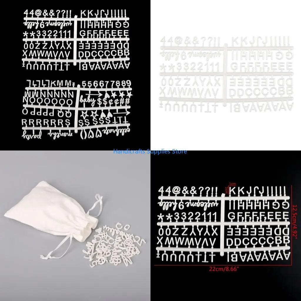 R1WA Removable Display Letter Board For Felt English Message Sign Home Numbers Kid Office Gift Characters Changeable