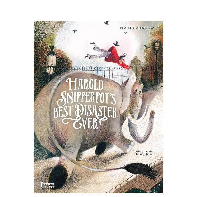 

【Итальянский иллюстратор: Беатрис Alemagna】Гаррольд Snipperpots Best Disaster Ever English Picturebook