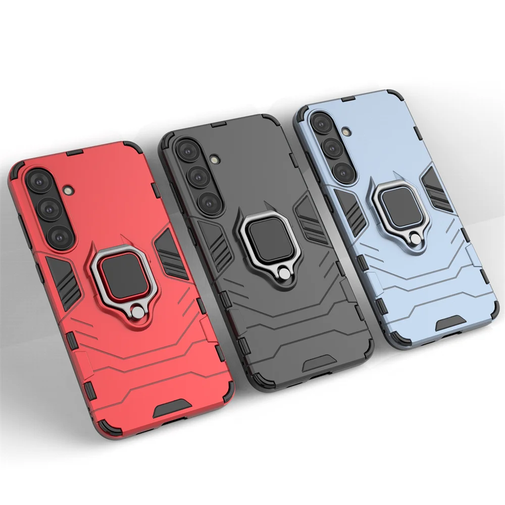 

Armor Case For Samsung Galaxy S23 S24 Ultra Ring Holder Case A14 A24 A34 A54 A13 A55 A35 A15 A25 M14 M34 Shockproof Case Coque