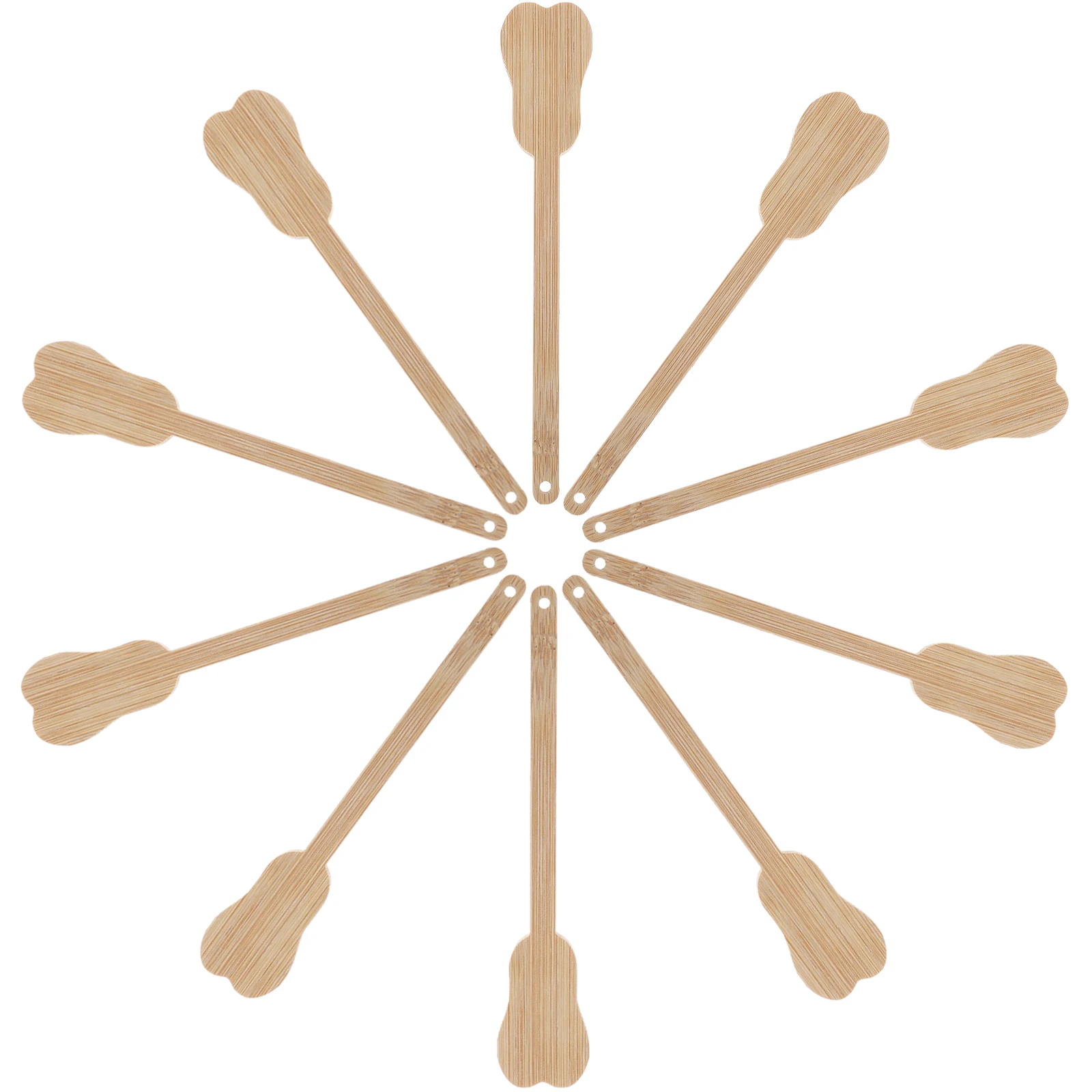 

10Pcs Bamboo Fan Handles Smooth Polished Fan Making Frame for DIY Handheld Fans Wedding Party Craft Making Material