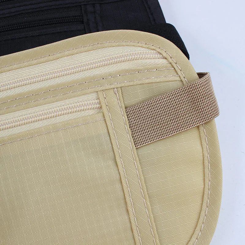 Invisible Travel Waist Packs Pouch For Passport Money Belt Bag Hidden Security Wallet Gift Travel Bag Chest Pack Money Waist Bag