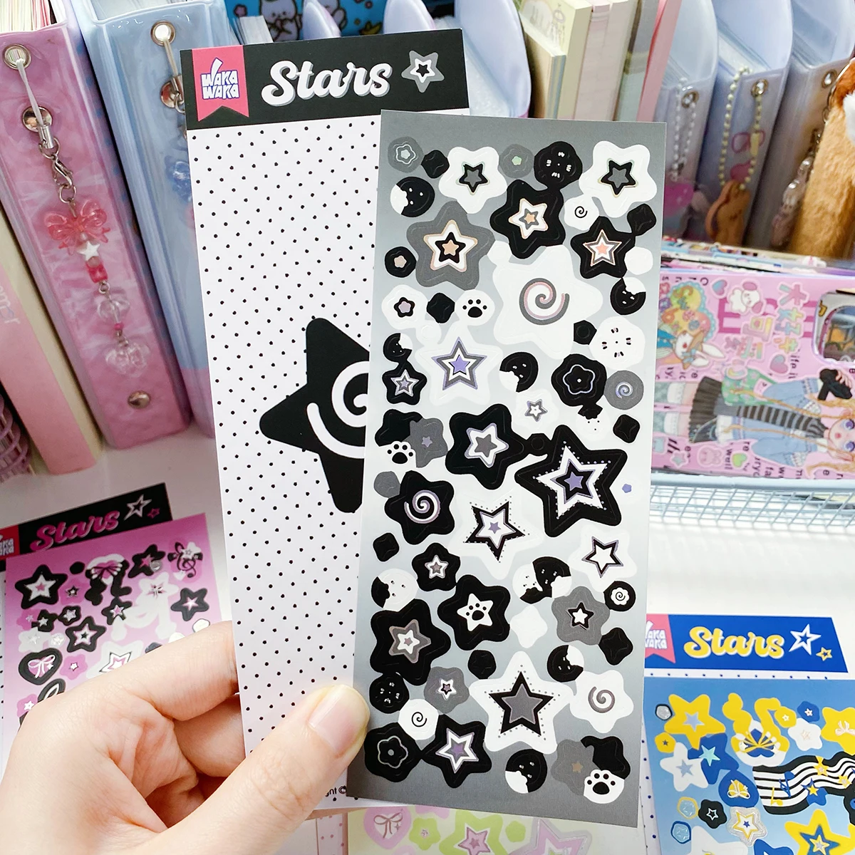 1Pc Decorative Sticker Scrapbook Stationery Material Music Stickers Arts Diy Crafts Album Journal Planner Decal Sticker