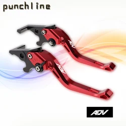 Fit For ADV350 ADV 350 2020-2022 Motorcycle CNC Accessories Short Brake Clutch Levers Adjustable Handle Set