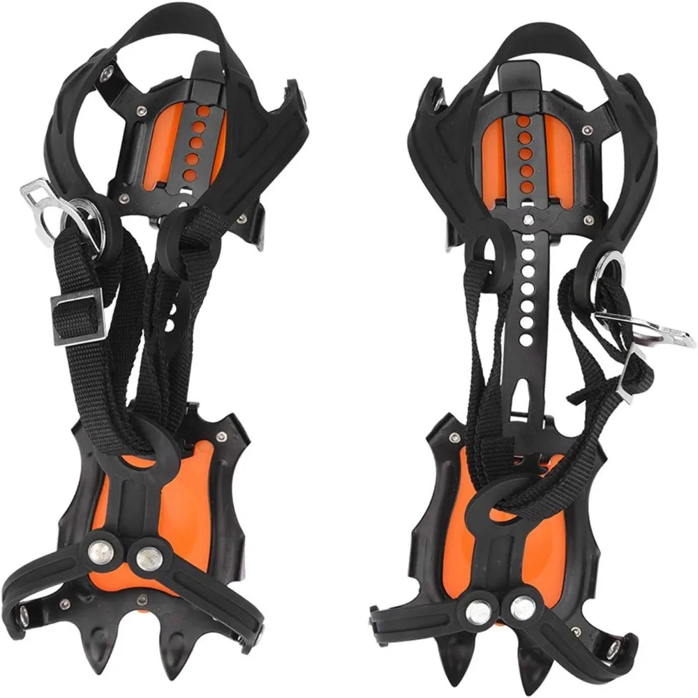 6pcs-abs-plastic-ice-crampon-10-tooth-manganese-steel-snow-crampon-stainless-steel-rivet-adjustable-length-traction-cleat