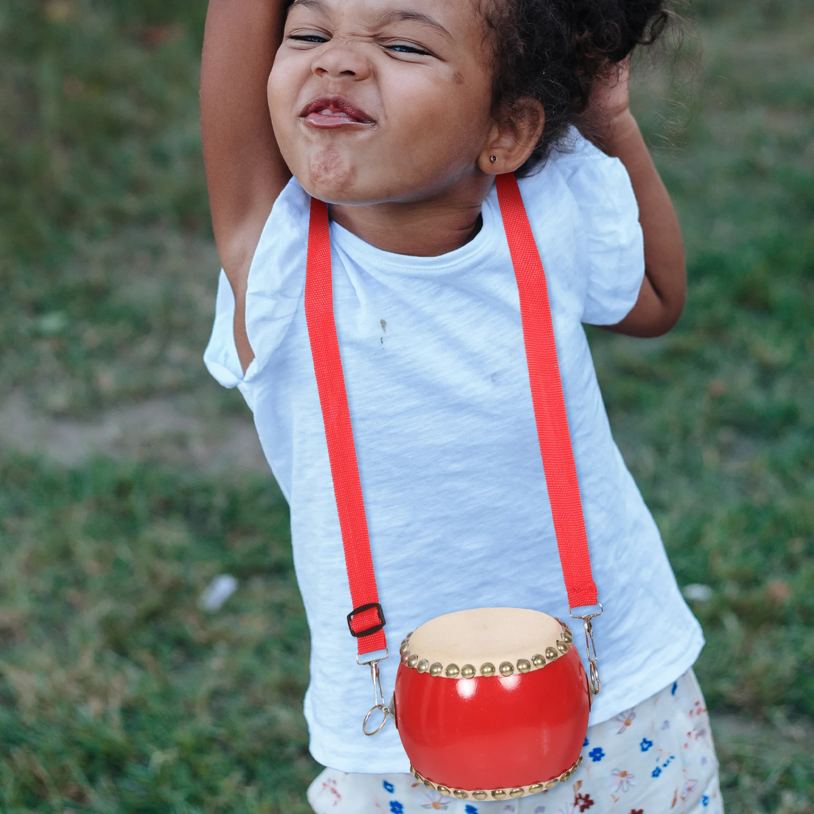 1Set Portable Kids Hand Drum Set Small Drum Early Childhood Baby Drumsticks Rhythm Development Musical Drums Drums for Kids