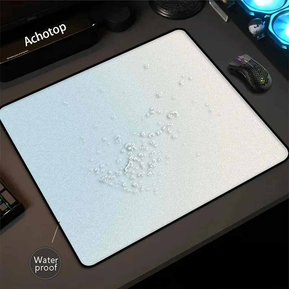 400x450mm Waterproof Mousepad Gradual Change Desk Pad Gamer Mouse Pad White Mausepads Office Rubber Mouse Pads Gamer Carpet Mice