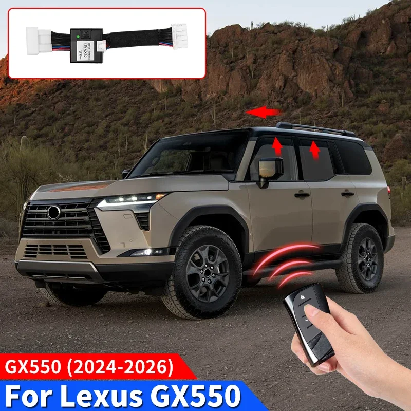 

For Toyota Lexus 550gx 550 GX 2024 2025 Window Lifter Motorized Module Remote Control Auto Close 12V Intelligent Car Accessories