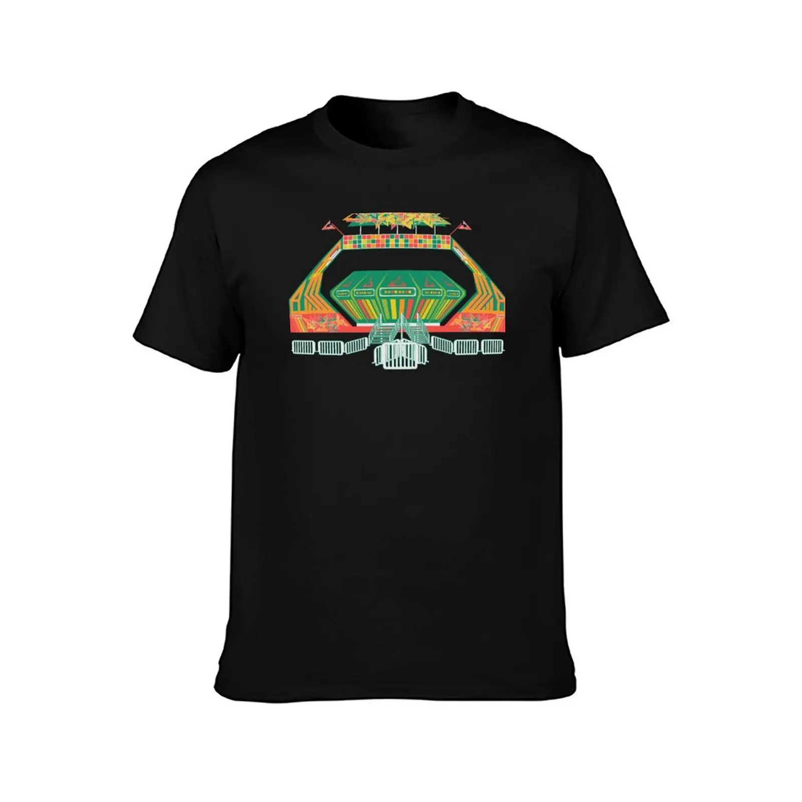 Gravitron - Simulated Space Travel G-Force T-Shirt blue archive cotton graphic tees mens t shirts top quality