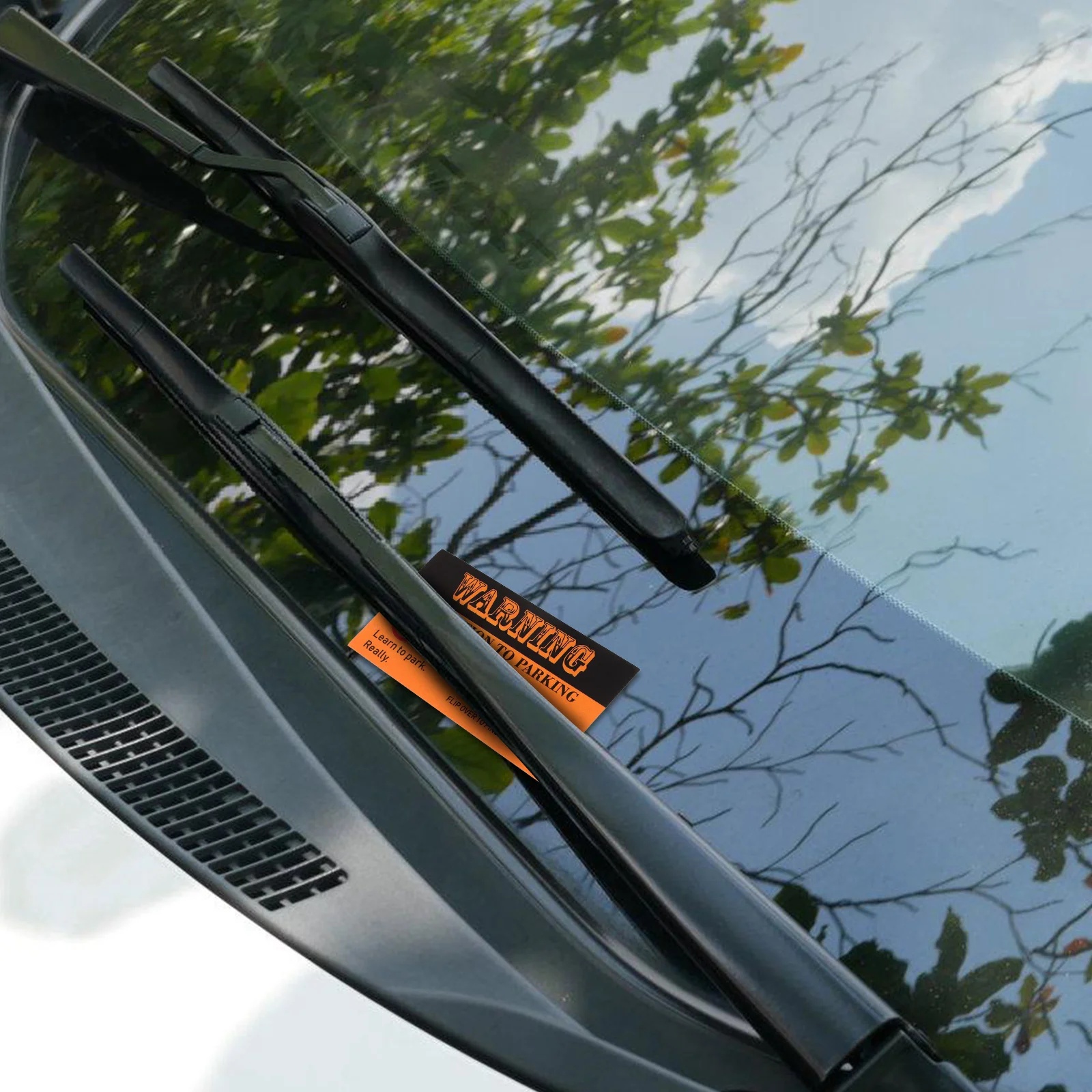 

100Pcs Do Not Park Here Cards Effective Warning Label for Poor Parking Behavior Suitable Street Use Sturdy Design