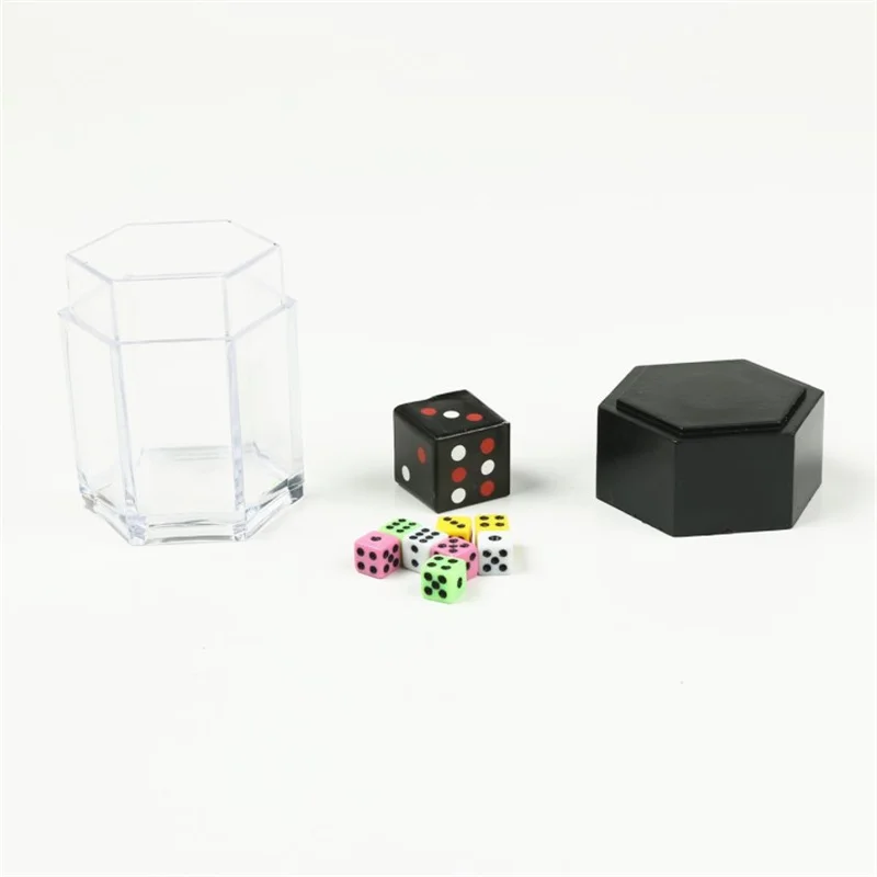 Novel Interesting Trick Toys Children's Magic Props Changing Explosion Dice  Parent-child Friends Interactive Decompression Game