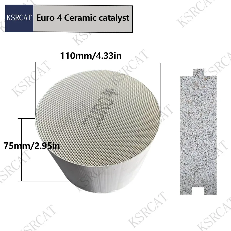 

Керамическая подложка Euro 4, 400 cpsi, 110x75 мм, трехходовой катализатор, выхлопной катализатор для выхлопной системы автомобилей