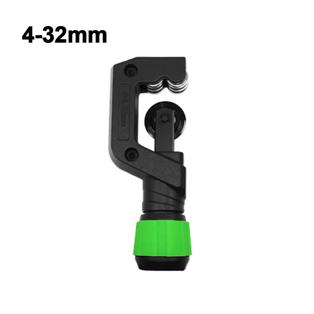 

Brand-New Bearing Pipe Cutter Tube Shear Aluminum Alloy Black Efficient Cutting Green Hardness Long-lasting 4-32mm