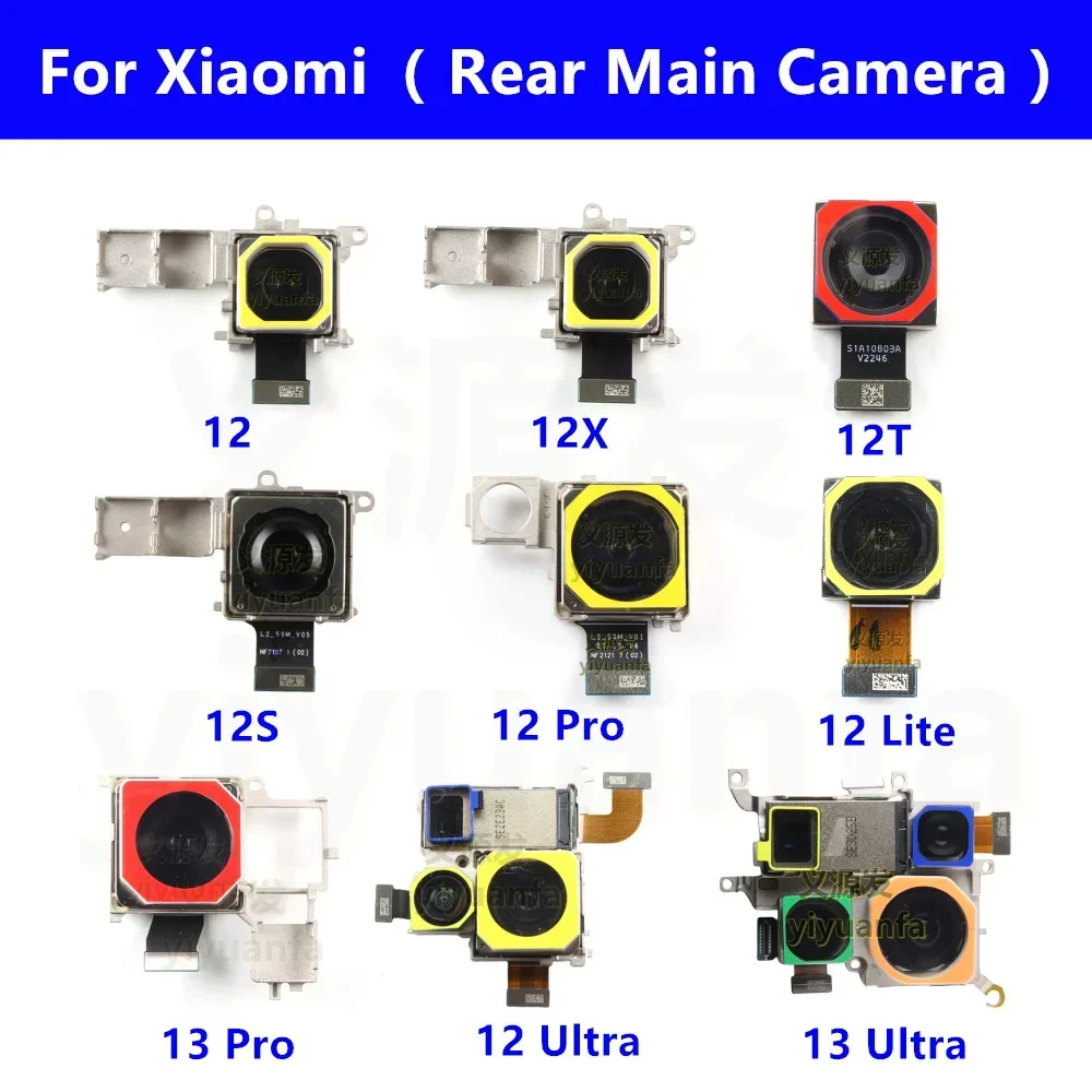 لشاومي 12 12T كاميرا كبيرة 12Pro وحدة الكاميرا الرئيسية لشاومي Mi 12 Lite 12X 12S 13 Ultra MI13 Pro Big ALL #6